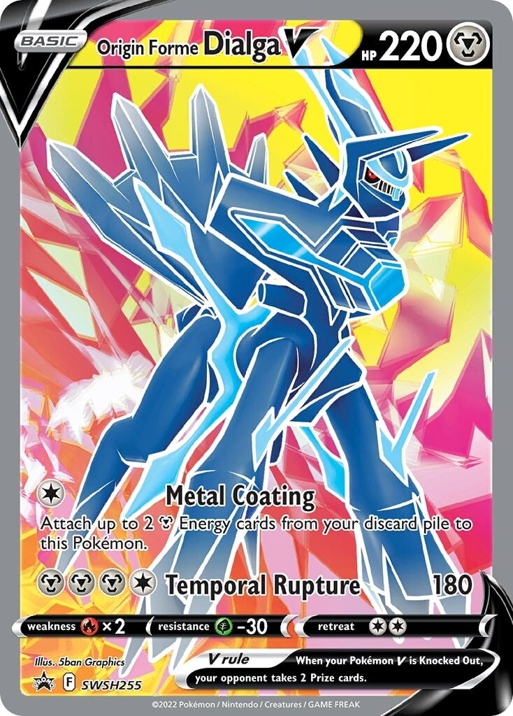 Origin Forme Dialga V (SWSH255) [Sword & Shield: Black Star Promos]